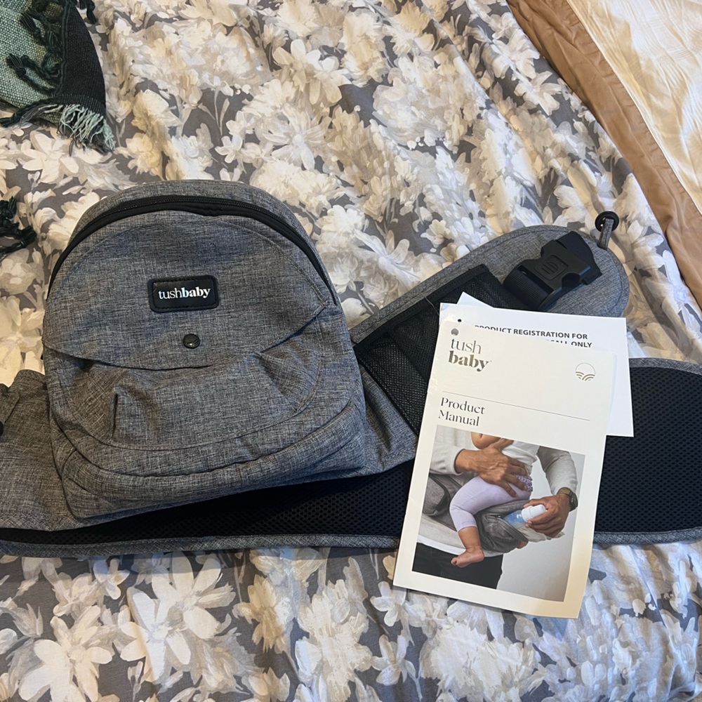Grey tushbaby beans new with tags